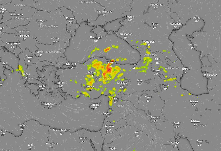 Dışarı çıkmadan bir kez daha düşünün! Meteoroloji 6 il için saat verip uyardı 3